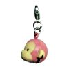 Pink Monkey Metal Jingle Bell Charm